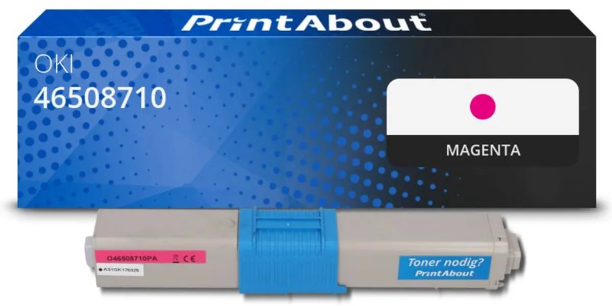 PrintAbout OKI 46508710 Toner Magenta
