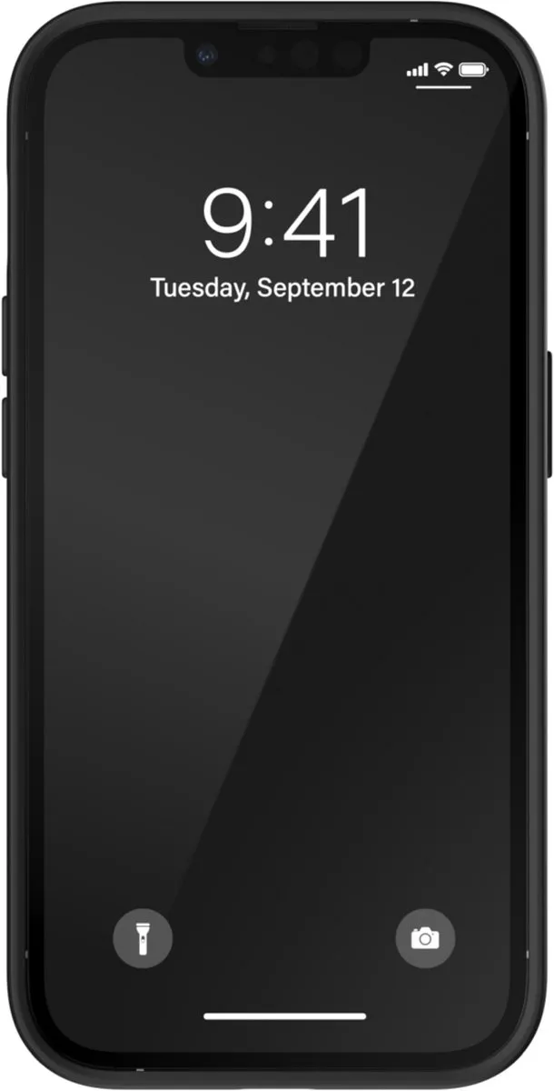 adidas Moulded Case BASIC iPhone 14 Pro Hoesje - Zwart - afbeelding 6 van 6