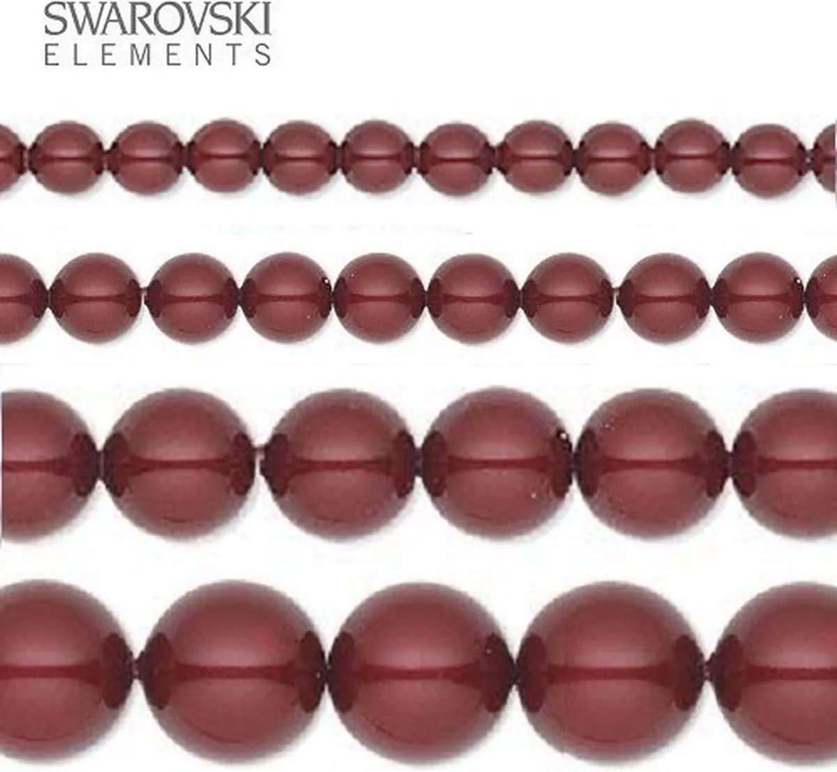 Swarovski Elements Parels 4mm