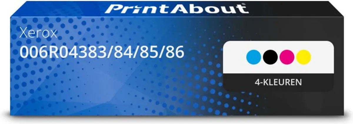 PrintAbout Toner 006R04383/84/85/86 4-kleuren Multipack