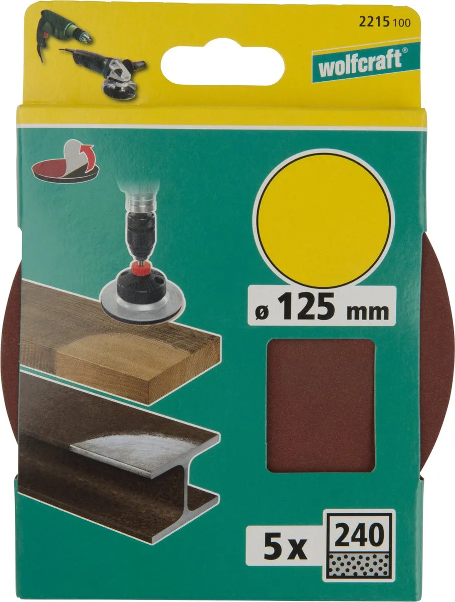 Wolfcraft Fixoflex Schuurschijven 2215100