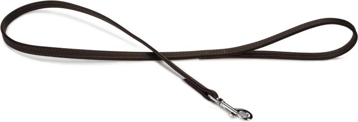 Beeztees Vintage Hondenriem - Bruin Leder - 110cm x 14mm