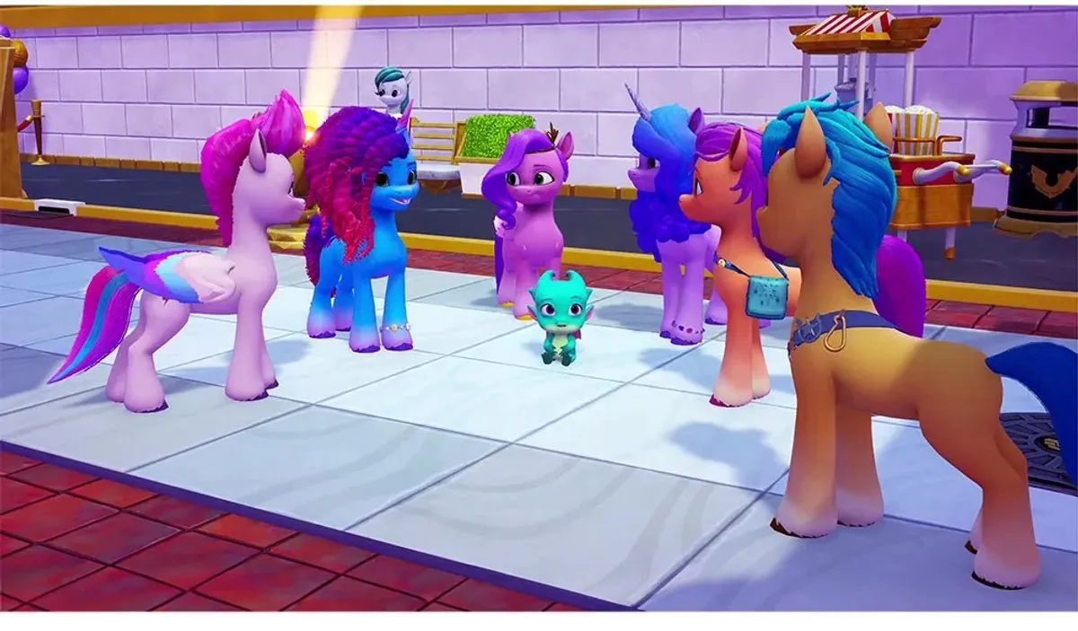 Nintendo Games Switch My Little Pony A Zephyr Heights Mystery Transparant PAL