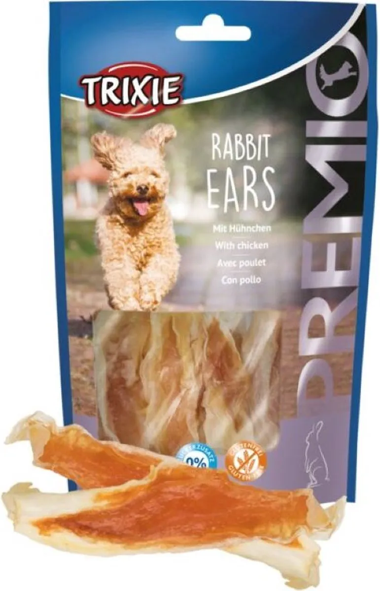 Trixie Konijnenoren Hondensnack 3x80g