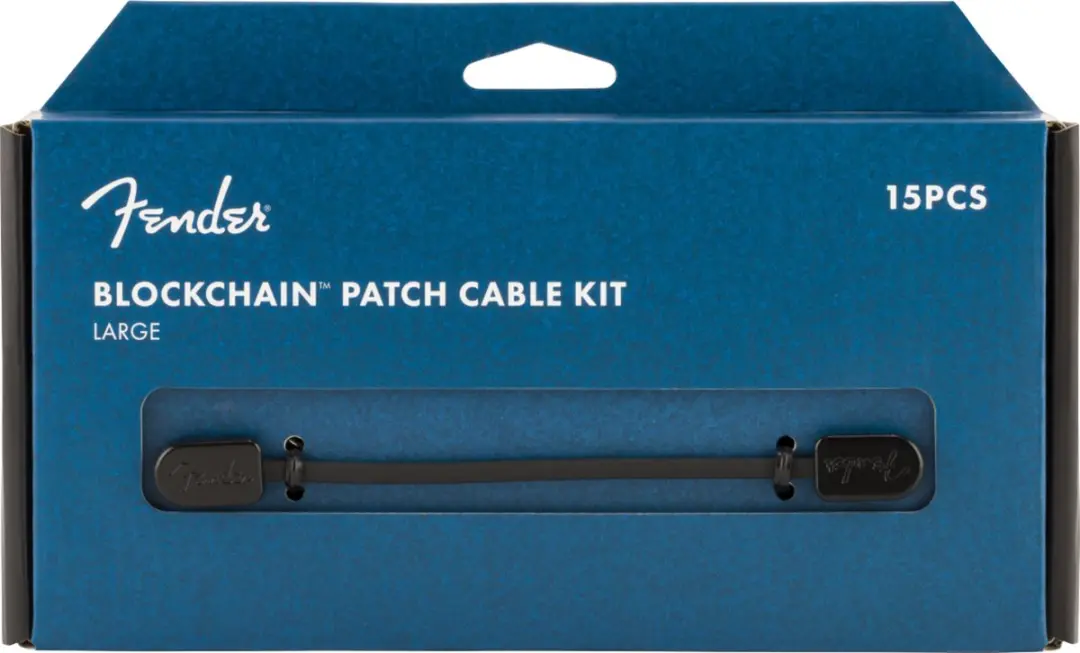 Fender Blockchain Patchkabelset 15 Stuks