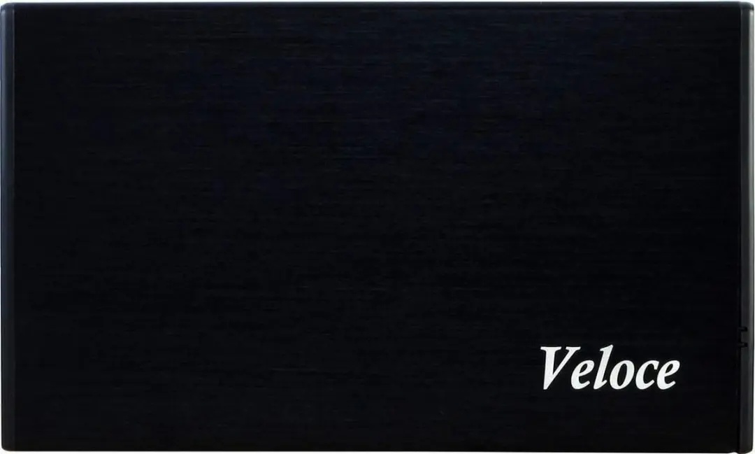Inter-Tech Veloce GD-25612 2.5" HDD Behuizing - Zwart - afbeelding 2 van 5