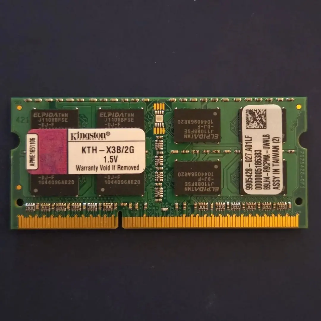 Integral KTH-X3B/2G-IN geheugenmodule 2 GB 1 x 2 GB DDR3 1333 MHz