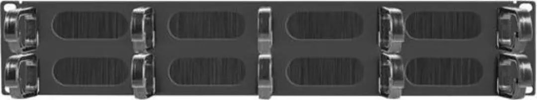 Lanberg AK-1204-B Kabelorganizer Rack - Zwart - afbeelding 2 van 4