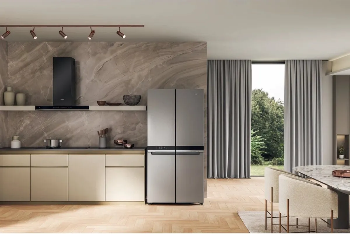 Whirlpool WQ9 B2L EF Amerikaanse Koelkast 594L - Roestvrijstaal - afbeelding 5 van 6