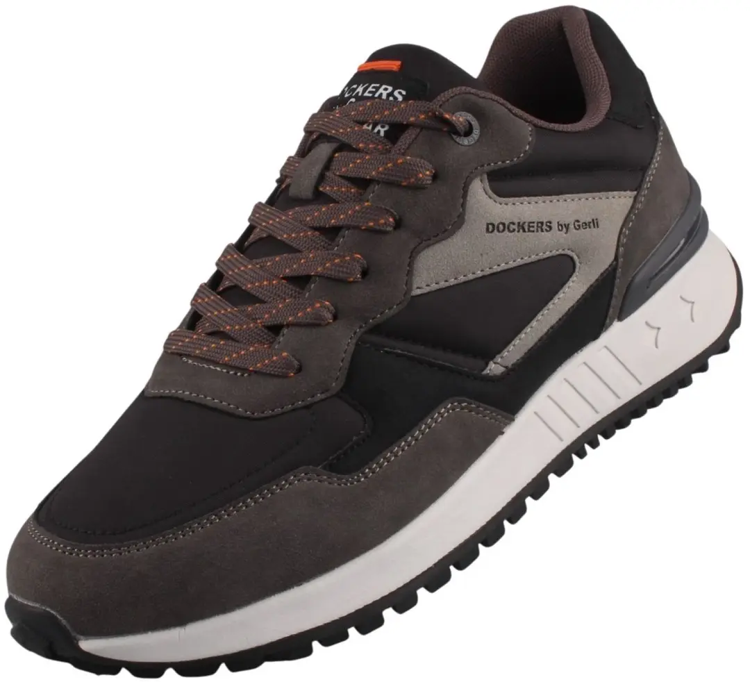 Dockers by Gerli herensneaker zwart/grijs 58TX001-706120 - afbeelding 2 van 2