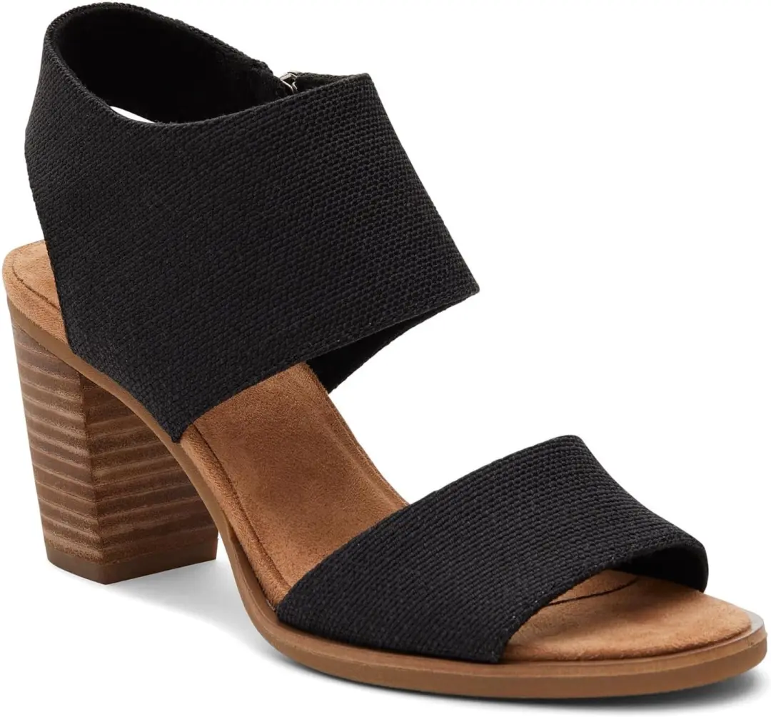 TOMS Majorca Dames Sandalen met Houten Hak