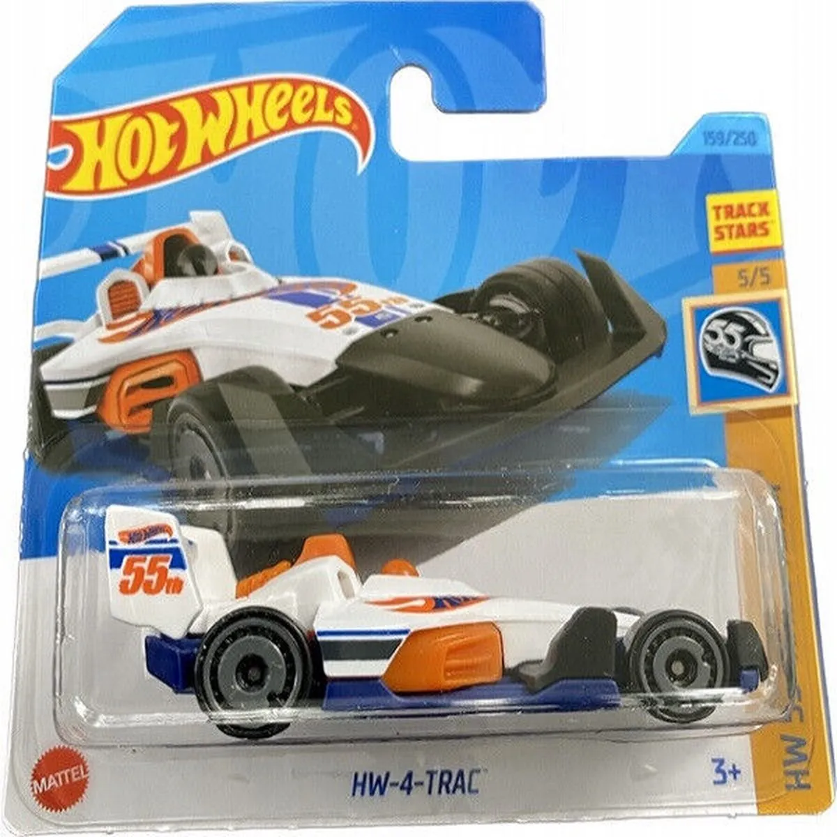 Hot Wheels HW-4-TRAC Blauw 1:64