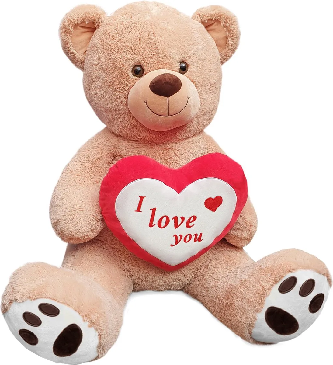 Topknuffels Teddybeer XXL 100cm