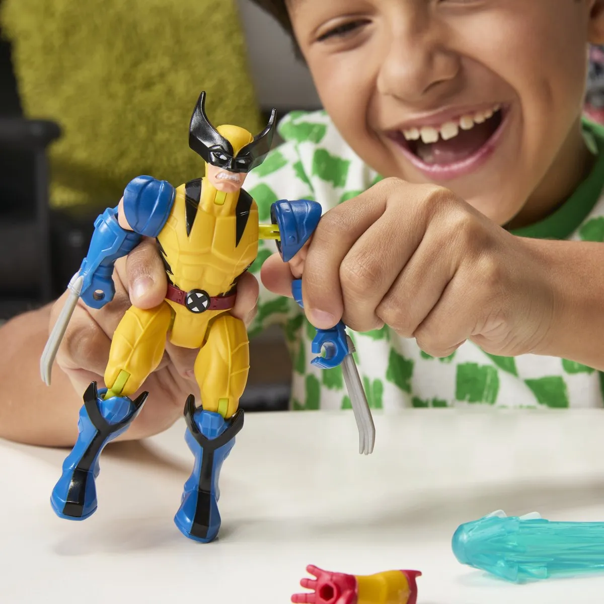 Marvel MixMashers Wolverine Actiefiguur - Multi