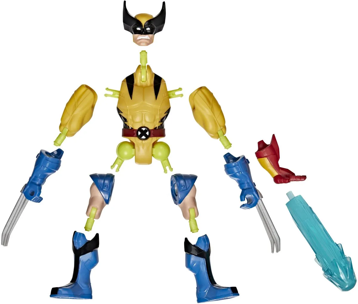 Marvel MixMashers Wolverine Actiefiguur - Multi
