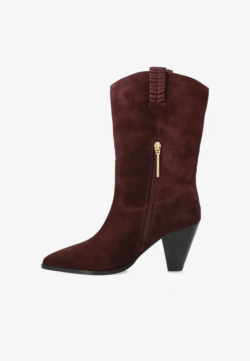 Fred de la Bretoniere Galia West Cowboyboot - Bordeaux Rood 37 - afbeelding 2 van 6