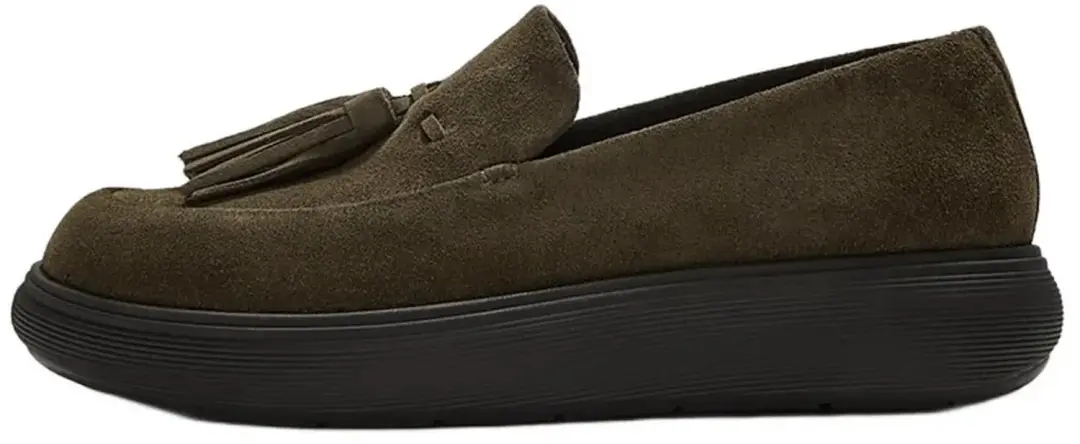 Fitflop Iq Comff Tassel Suede Loafers Groen EU 40 Vrouw