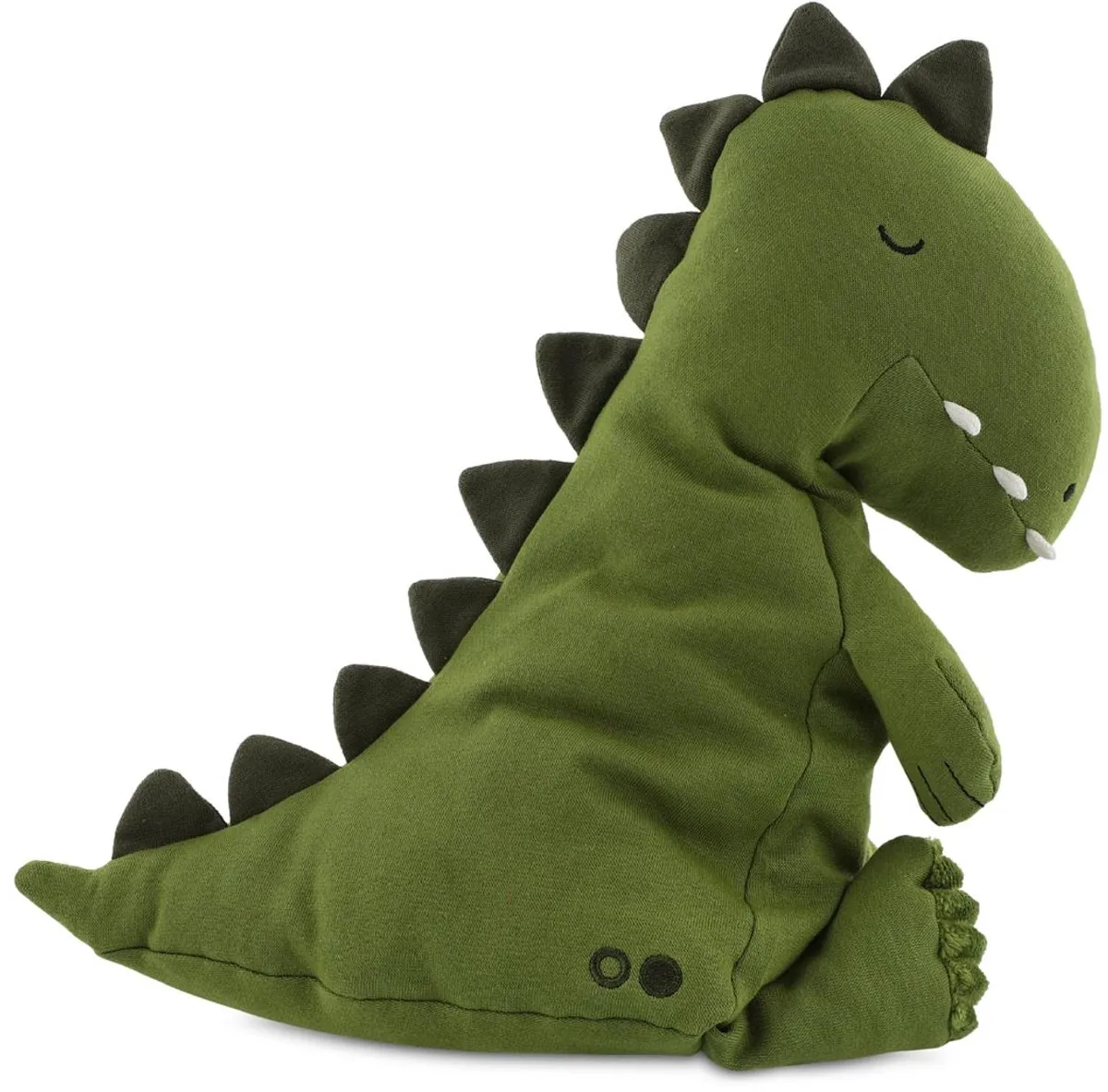 Trixie Mr. Dino Pluche - Groene Dino - 100% Biologisch Katoen