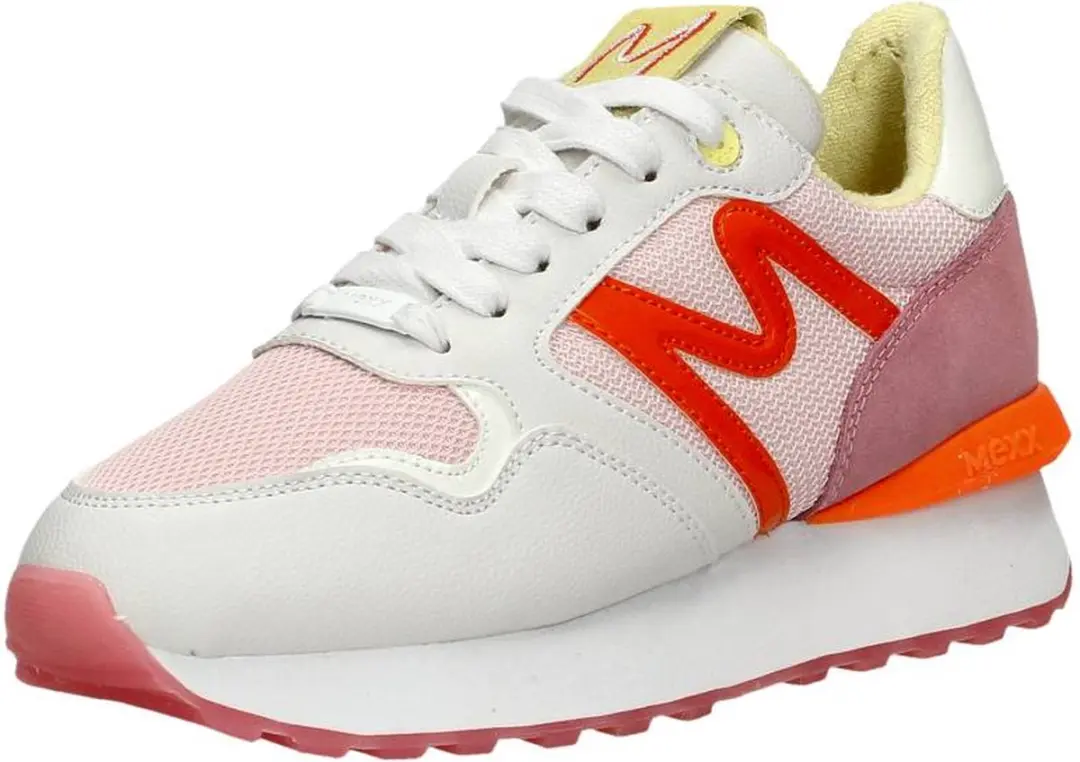 Mexx Sneaker Juju White/pink - Maat 37 - afbeelding 4 van 6