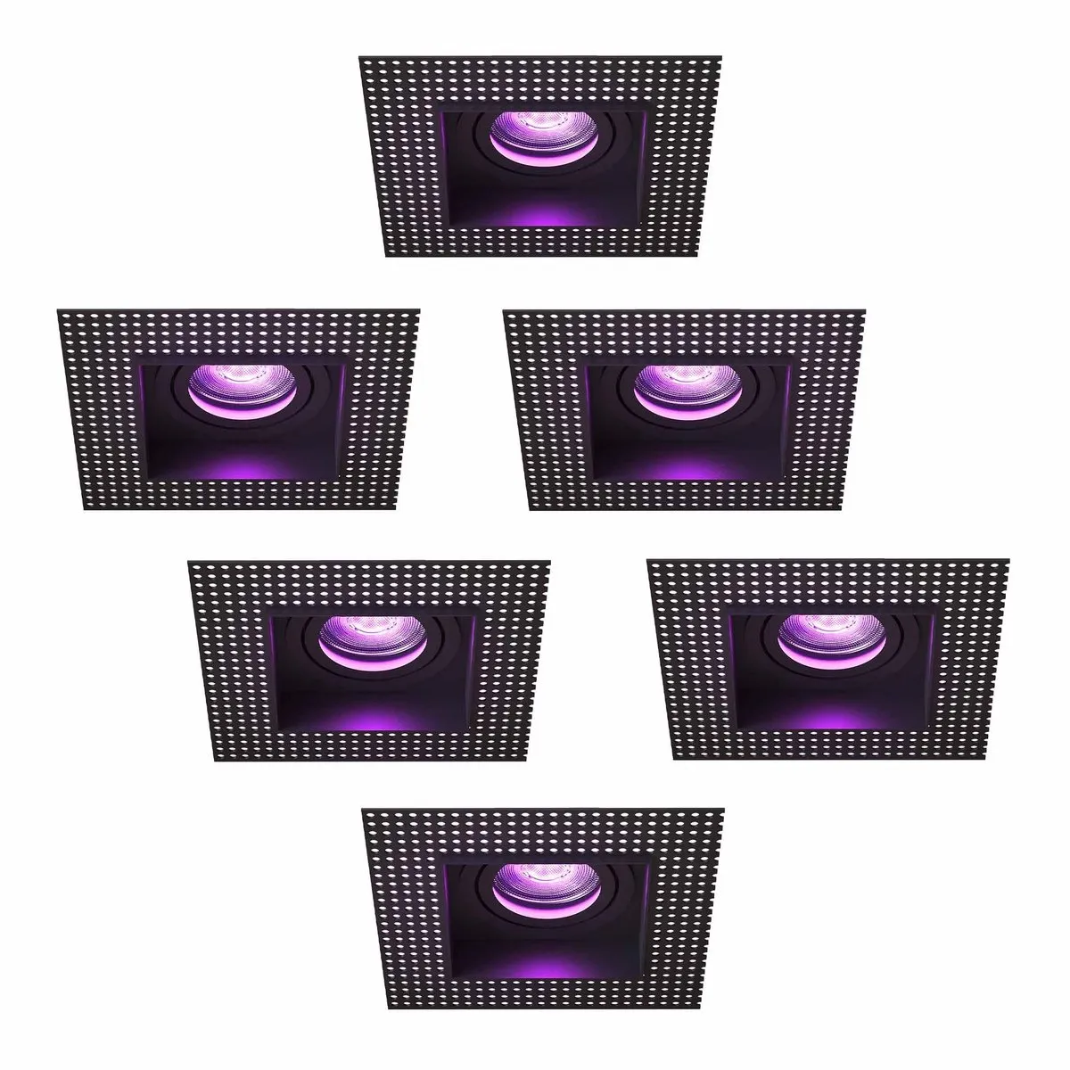 Ledvion Trimless Smart LED Inbouwspot 6x130x130mm