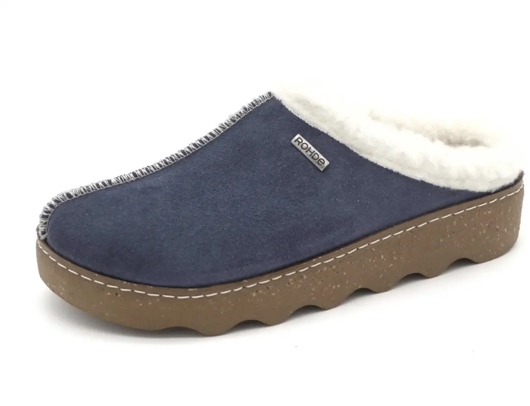 Rohde dames pantoffel jeansblauw