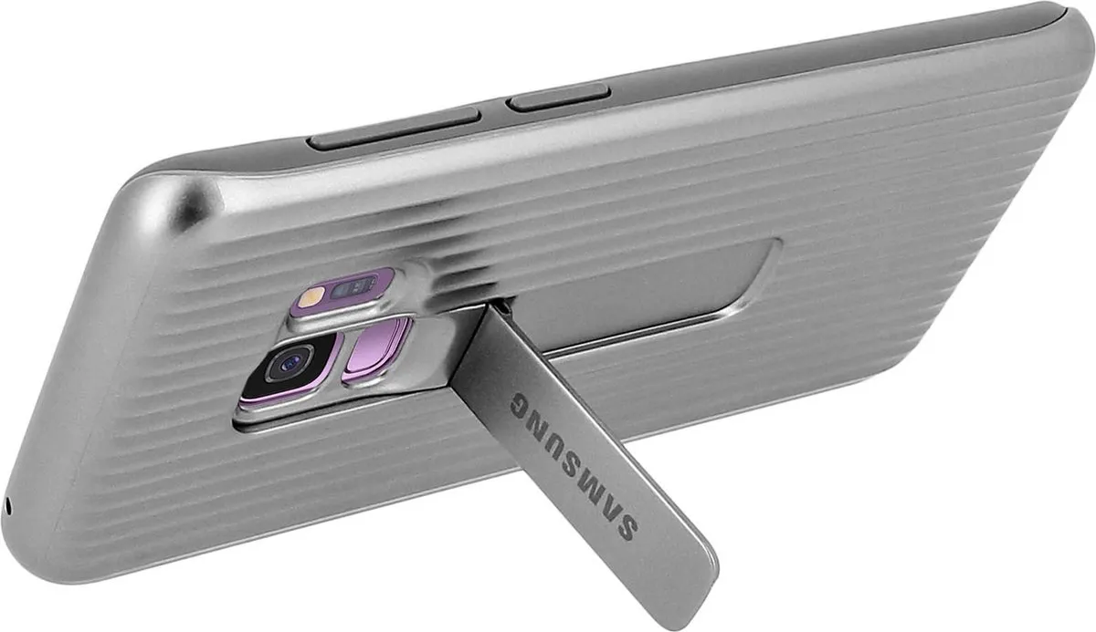 Samsung Protective Stand Cover Galaxy S9 - Zilver