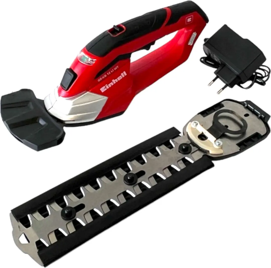 Einhell GE-CG 12 Li WT Accu gras- en buxusschaar 12 V 10 / 19 cm ( 3410411 ) + g
