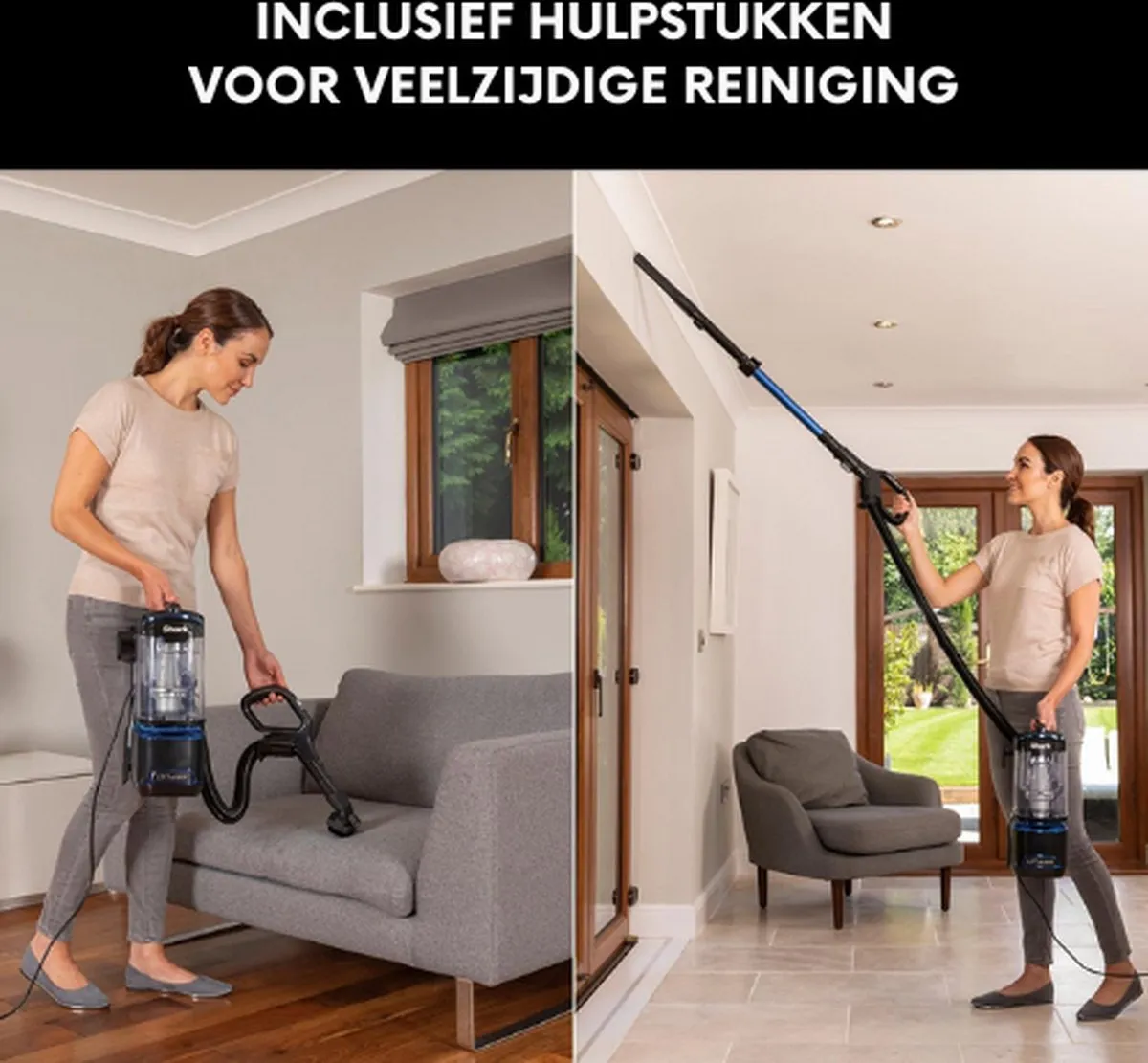 Shark NV602UK Steelstofzuiger Draadloos - Blauw/Zwart - afbeelding 4 van 6