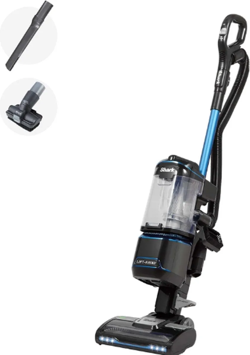 Shark NV602UK Steelstofzuiger Draadloos - Blauw/Zwart - afbeelding 2 van 6