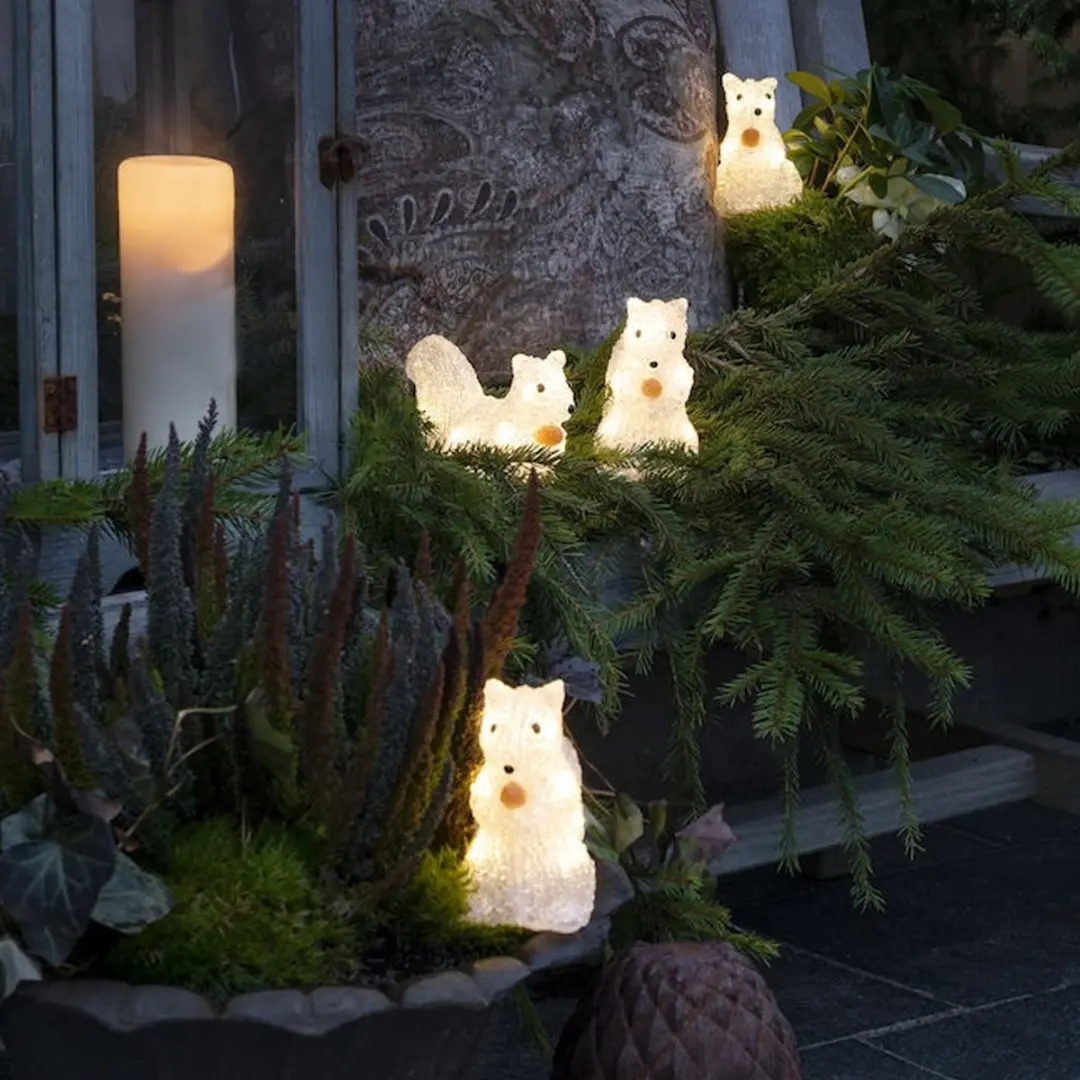 Konstsmide Christmas LED Lichtfiguren Eekhoorn - 5 Stuks - afbeelding 4 van 6
