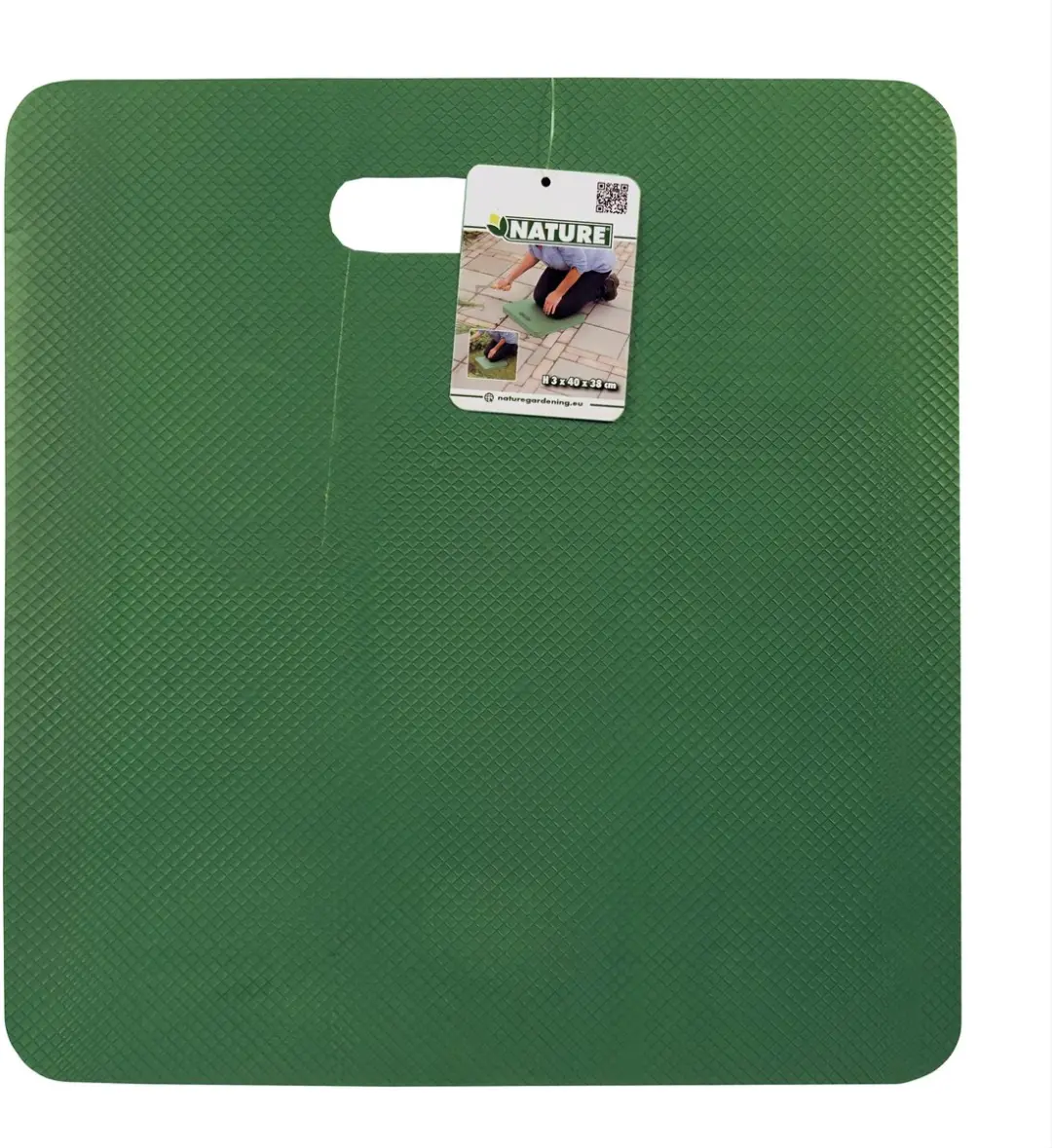 Nature Knielkussen L 40x38cm - Groen - afbeelding 4 van 6