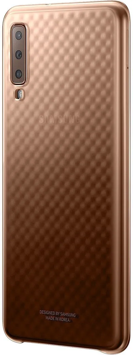 Samsung Gradation Cover Galaxy A7 (2018) - Goud