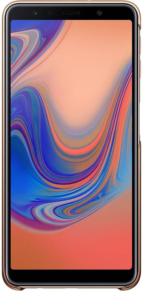 Samsung Gradation Cover Galaxy A7 (2018) - Goud