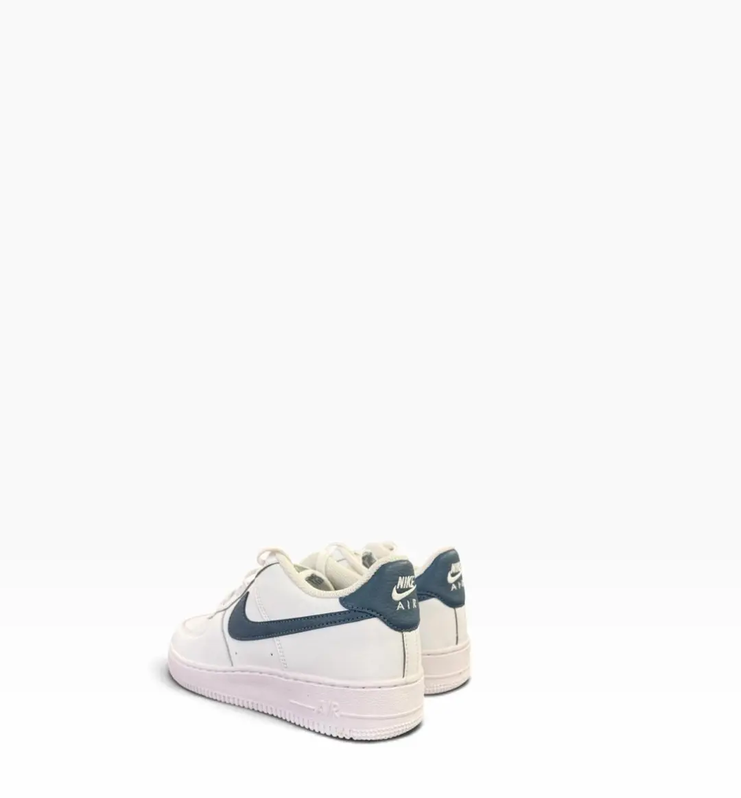 Nike Air Force 1 Kindersneakers Wit/Blauw 36 - afbeelding 3 van 5