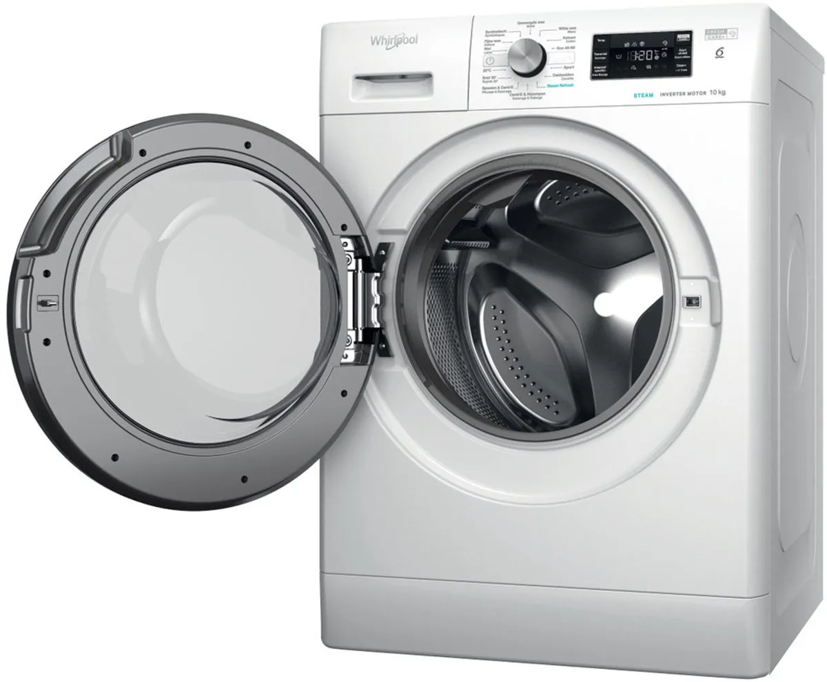 Whirlpool FFB 10469E BV BE Wasmachine 10 kg 1351 RPM - Wit - afbeelding 6 van 6