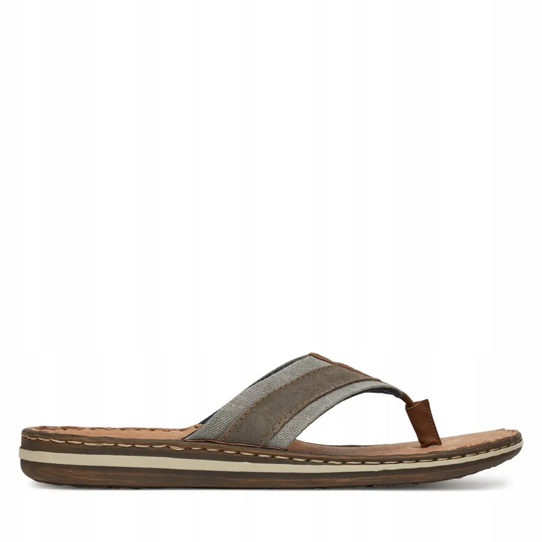 Rieker Heren Slippers Beige Maat 42