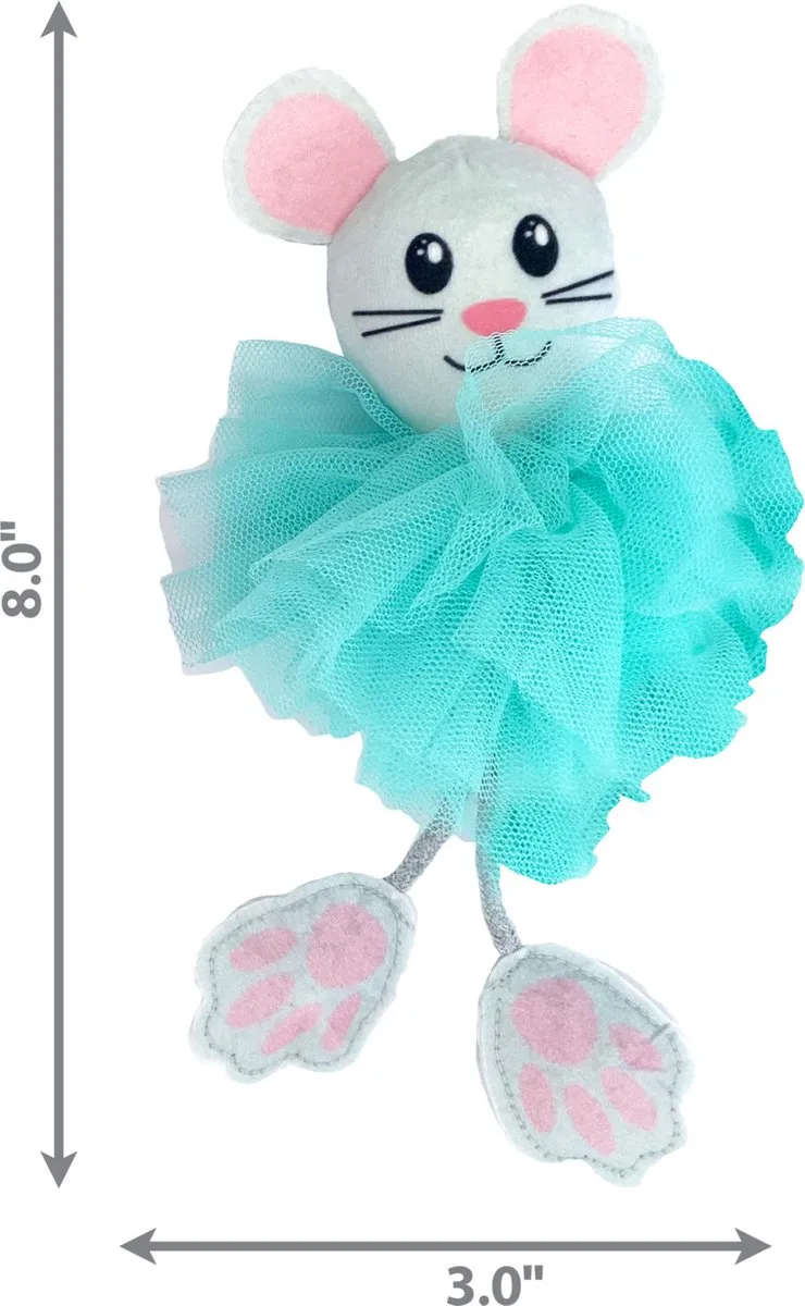 KONG Flingaroo Tutu Kattenspeelgoed - Assorti - Blauw