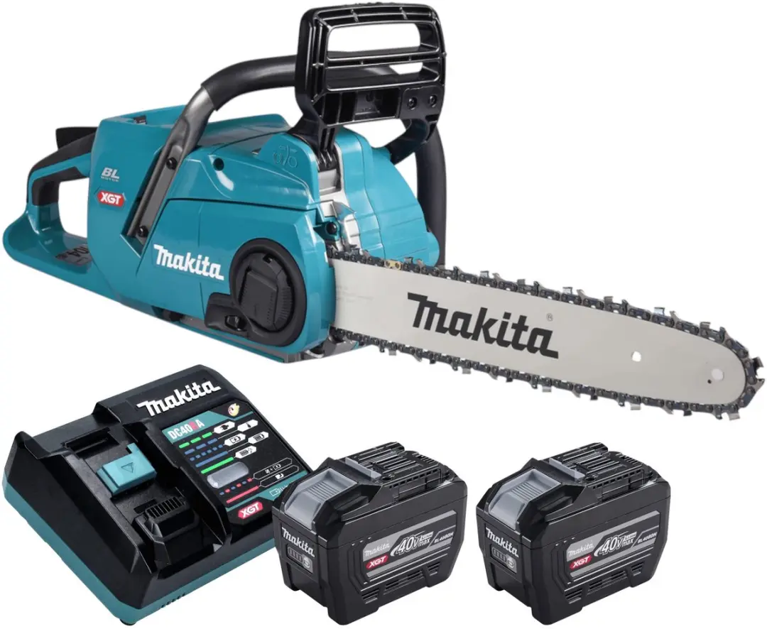 Makita UC 015 GE201 accukettingzaag 40 V max. 35 cm borstelloos + 2x accu 8,0 Ah
