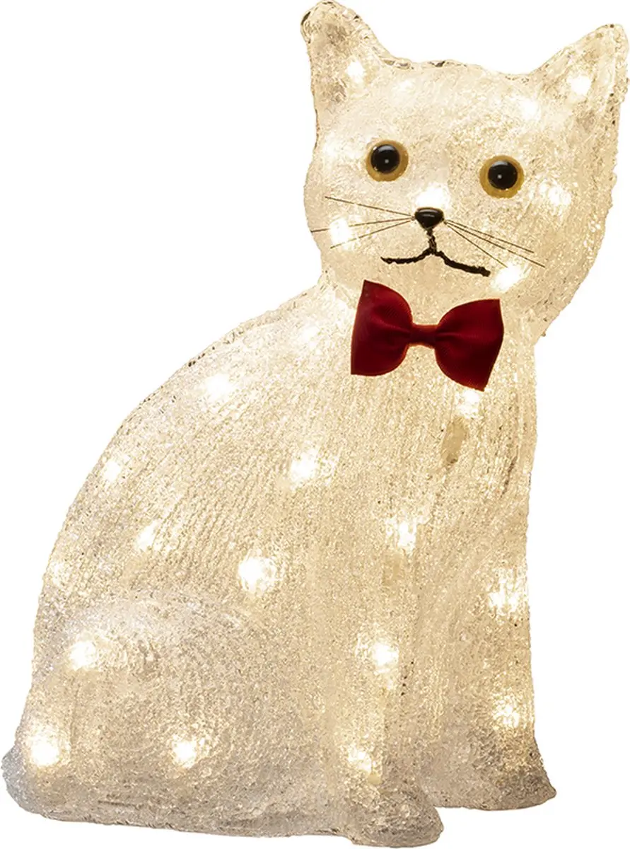 Konstsmide Kerstfiguur Kat LED