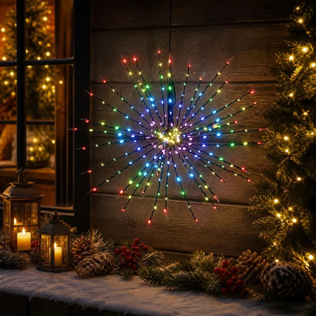 Anna's Collection Firework Kerstverlichting 60cm RGB - afbeelding 4 van 6