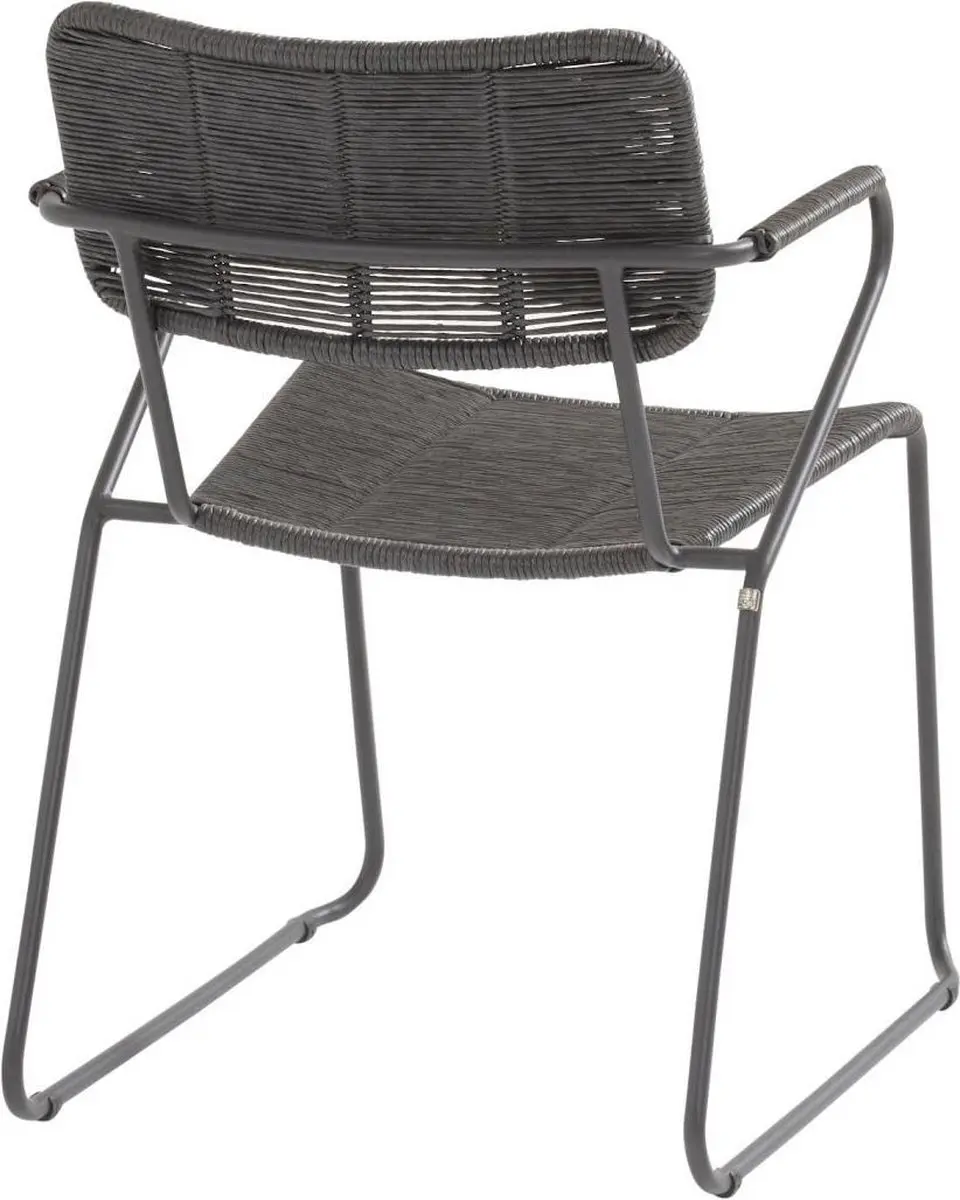 4 Seasons Outdoor Swing Diningstoel Antraciet - afbeelding 4 van 6