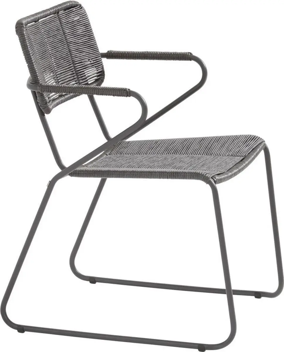 4 Seasons Outdoor Swing Diningstoel Antraciet - afbeelding 5 van 6