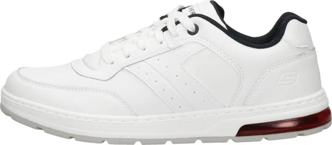 Skechers Evenston Sneakers Wit Textiel - afbeelding 2 van 6