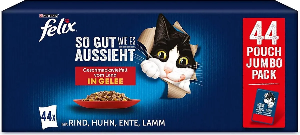 Felix Zo Goed Als Het Eruit Ziet Nat Kattenvoer