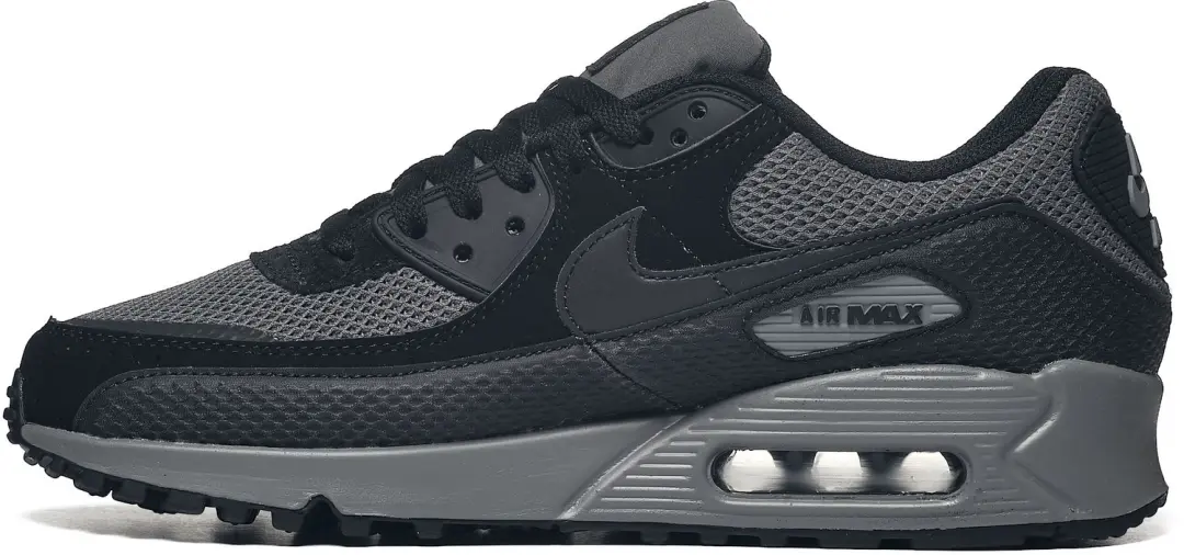 Nike Air Max 90 Premium - Heren Zwart Maat 42 - afbeelding 2 van 6
