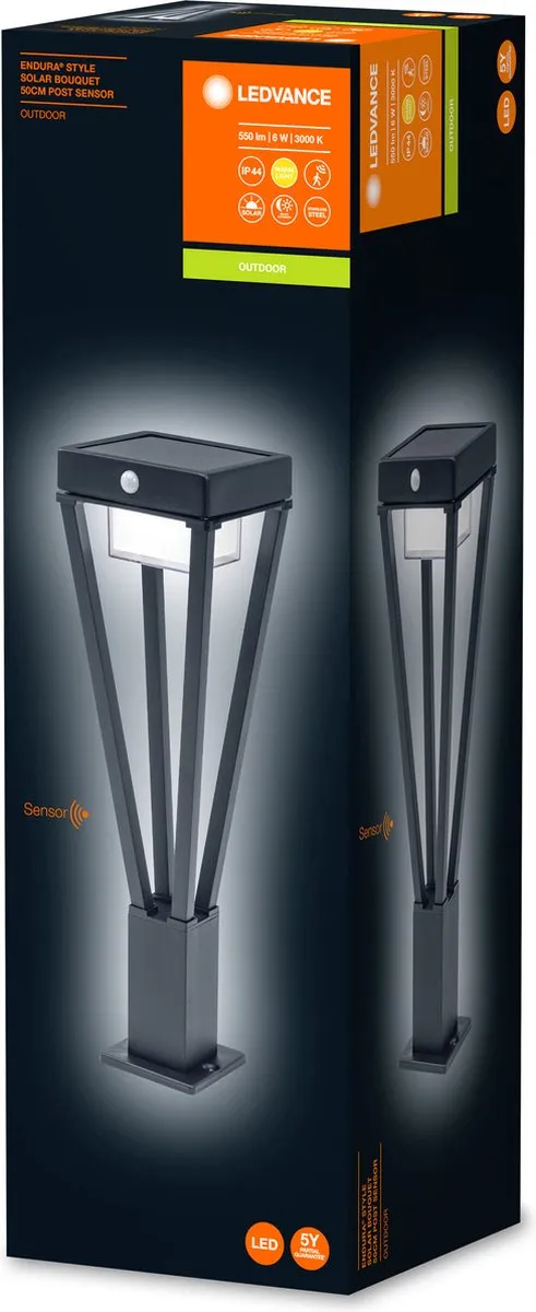 LEDVANCE Endura Style Solar Bouquet Wandlamp 6W Warmwit - Grijs