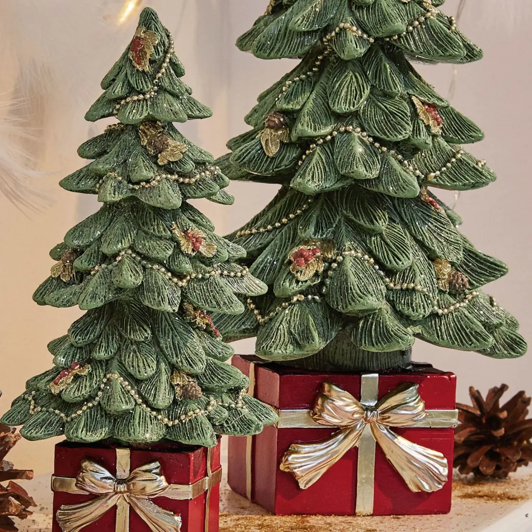 Loberon Verne Tafelkerstboom - 2 Stuks - afbeelding 2 van 3