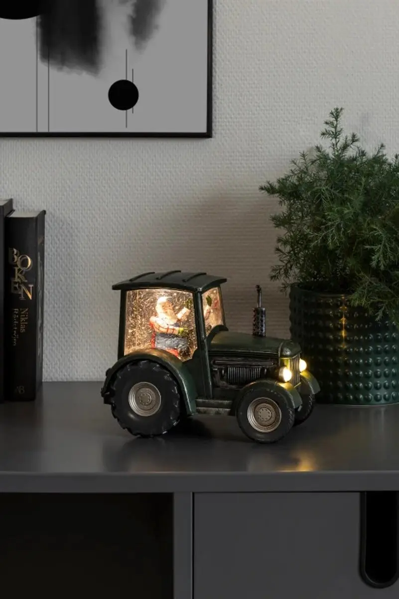 Konstsmide Sweden 4385-900 Kerstdecoratie - LED Tractor met Kerstman - afbeelding 4 van 5