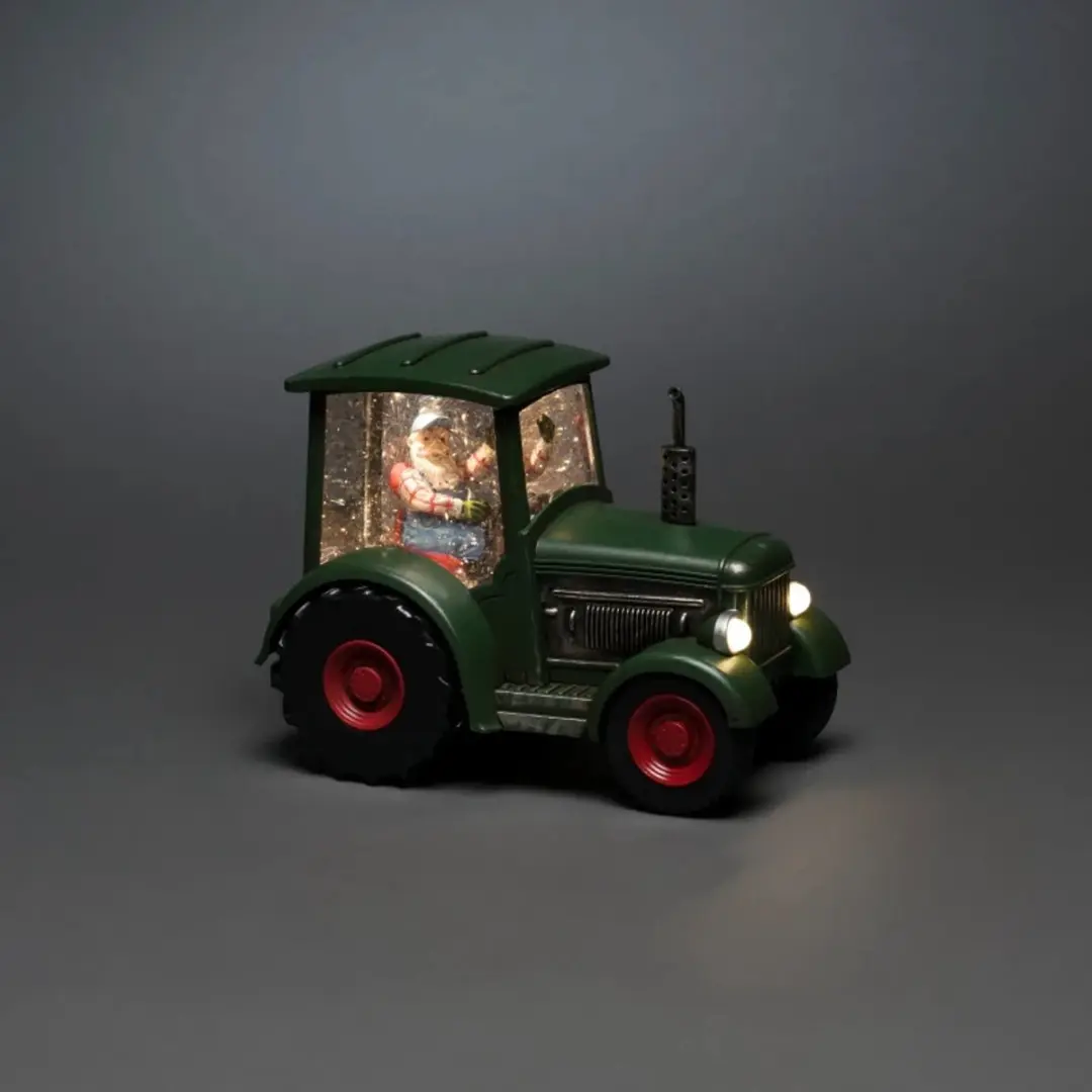 Konstsmide Sweden 4385-900 Kerstdecoratie - LED Tractor met Kerstman - afbeelding 2 van 5