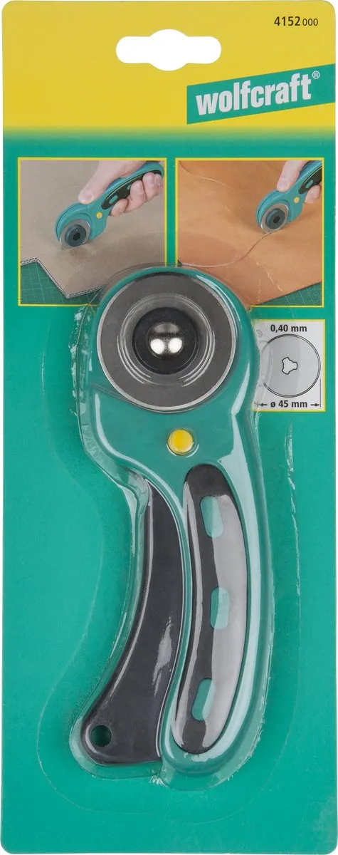 Wolfcraft Rolmes 45mm Groen - 1 Rol